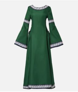 Adult Female Costumes to Hire - Medieval - Green Dress